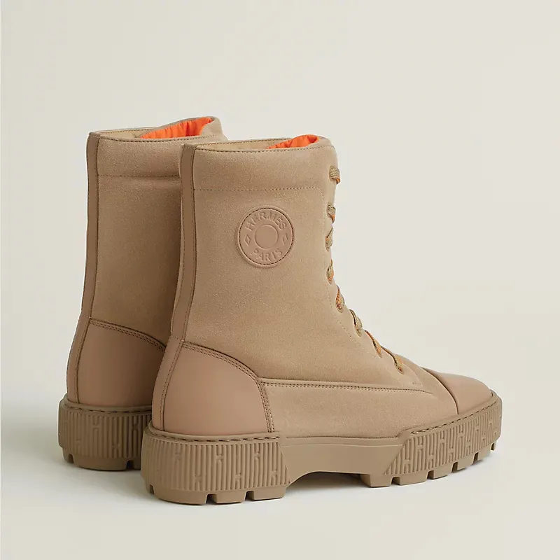 HERMES Fresh Brown ankle boots