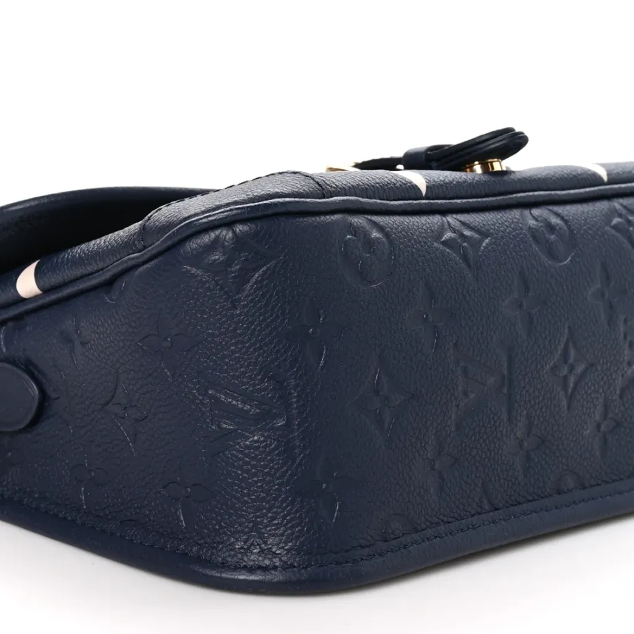 Louis Vuitton Diane PM Navy/Creme Giant Monogram Empreinte Leather