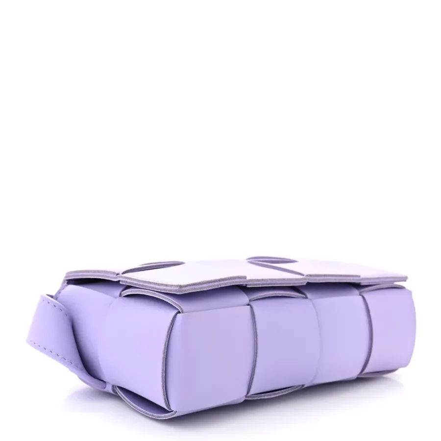 Bottega Veneta Maxi Intreccio The Belt Cassette Bag Wisteria Nappa Leather