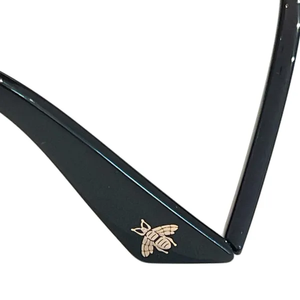 Gucci square frame glasses tawny/black/eggplant color Size 57口16-145 - Image 3