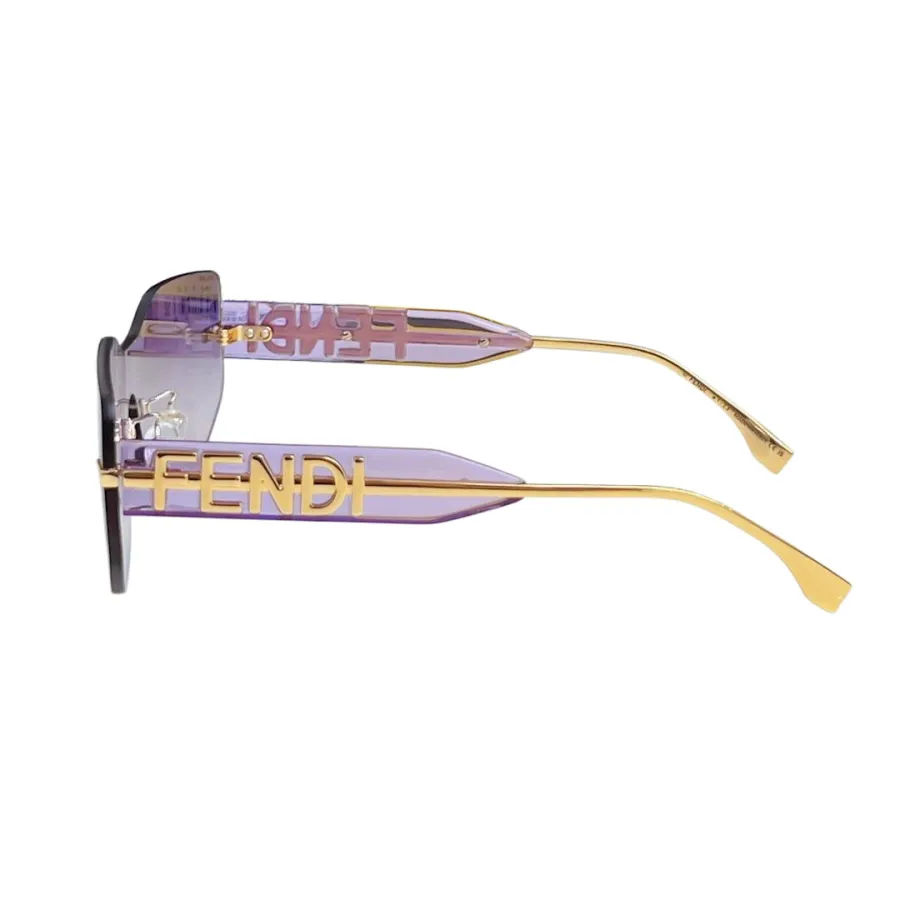 Fendi glasses purple/brown/black color Size 140-0-140