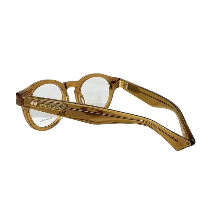 Bottega Veneta Boston frame glasses transparent brown/brown/leopard brown/brown black/transparent black/blue black/grey black/grey blue/red color Size 49口22-145
