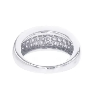 Van Cleef & Arpels Evolution Pave Diamond Ring Size Approximately No. 16