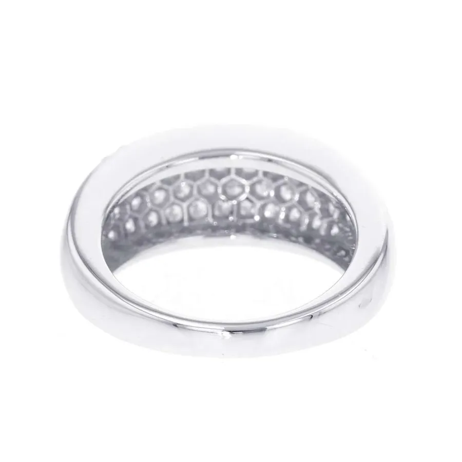Van Cleef & Arpels Evolution Pave Diamond Ring Size Approximately No. 16