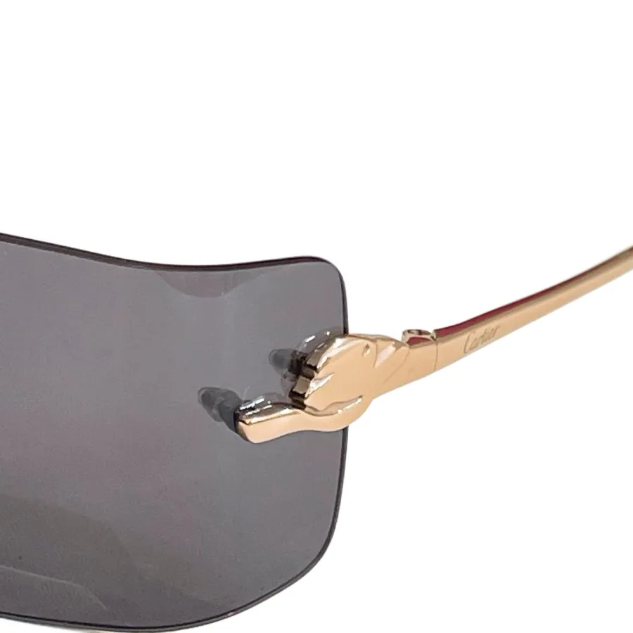 Cartier glasses black gold/apricot/black silver color Size 71口18 115