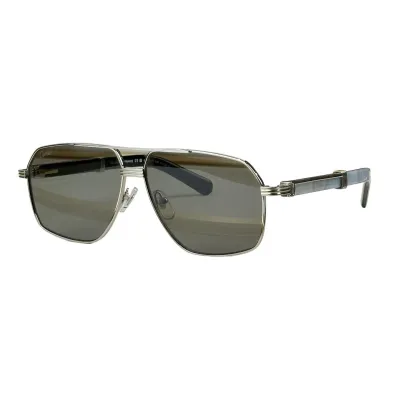 Cartier Pilot glasses black camouflage/black gold/brown gold/grey silver/green gold/black silver/white gold color Size 61口12 -145