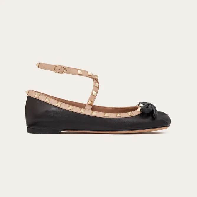 VALENTINO Soft sheepskin ballet flats