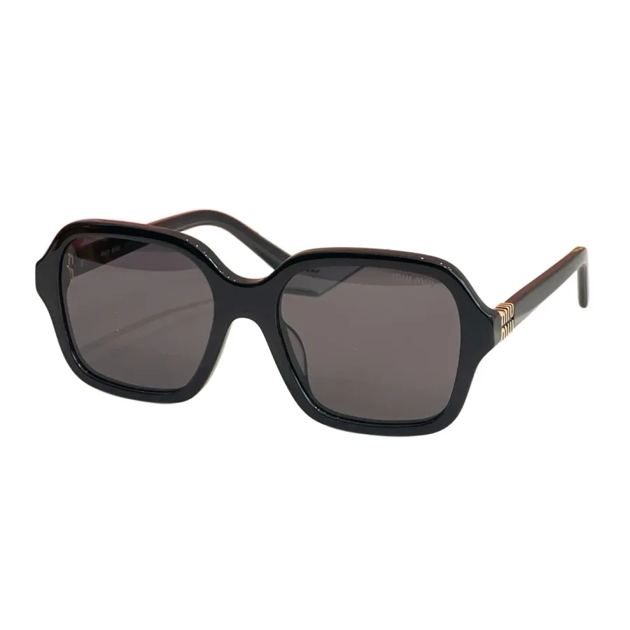 Miu Miu square frame glasses white/pink/eggplant/black/leopard blue/leopard brown color Size 55口19-145