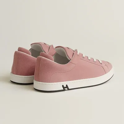 HERMES Kid Sneakers Pink Sports Shoes