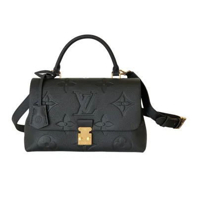 Louis Vuitton Madeleine Creme Beige/Khaki White/Black With Gold Hardware