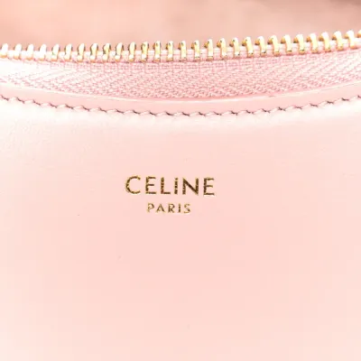 Celine Medium Ava Shoulder Bag Rose Vintage Smooth Calfskin Leather Gold Hardware