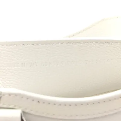 Balenciaga S Neo Classic City Bag Chalky White Grained Calfskin Leather Silver Hardware