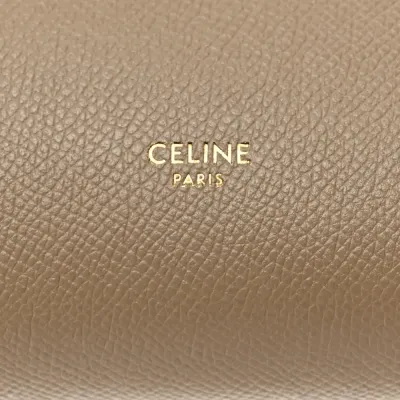 Celine Nano Belt Bag Light Taupe Grained Calfskin Leather Gold Hardware