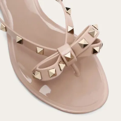 VALENTINO Rubber rivet toe sandals