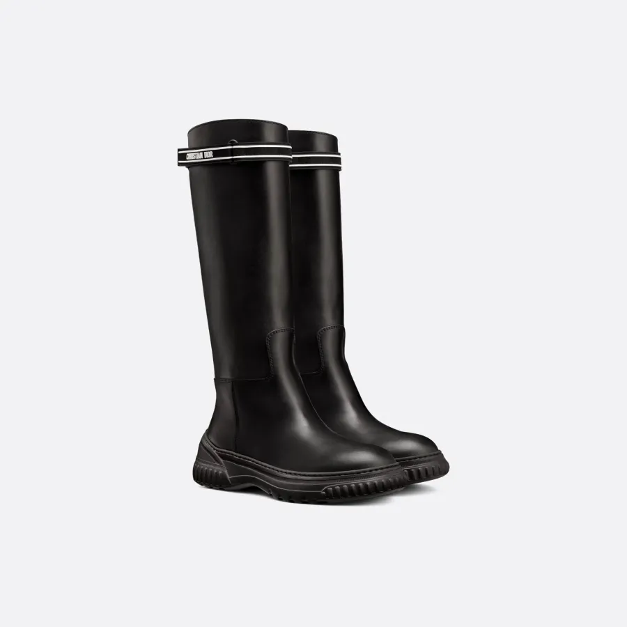 Dior black long boots