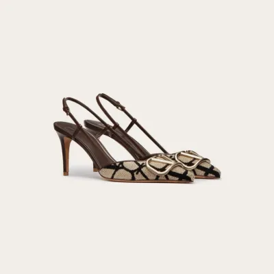 VALENTINO V-logo strappy heels (8cm high heel)