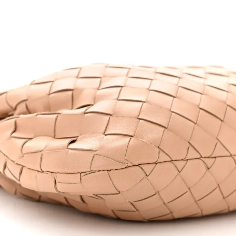 Bottega Veneta Mini Intrecciato Jodie Sandalwood Nappa Leather