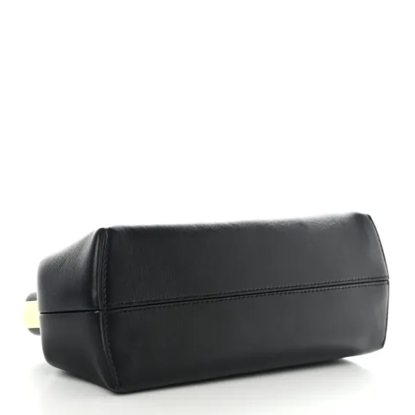 Fendi Small Fendi First Black Shiny Nappa Leather Gold Hardware - Image 6