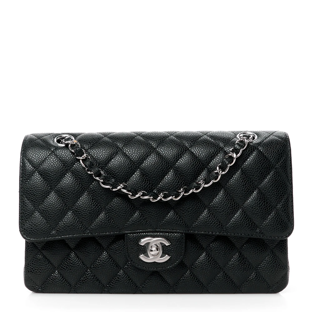 Chanel Double Flap Medium | Elegância Atemporal em Preto