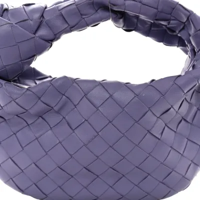 Bottega Veneta Mini Intrecciato Jodie Lavender Nappa Leather