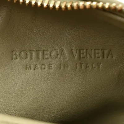 Bottega Veneta Mini Intrecciato Jodie Travertine Nappa Leather