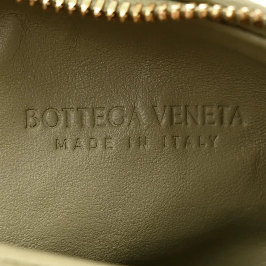 Bottega Veneta Mini Intrecciato Jodie Travertine Nappa Leather