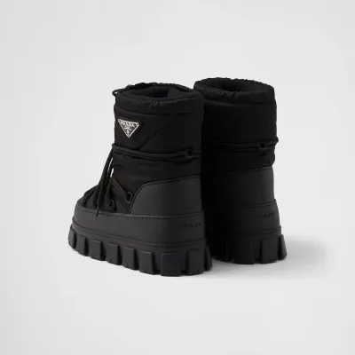 PRADA Re-nylon gabardine ski boots