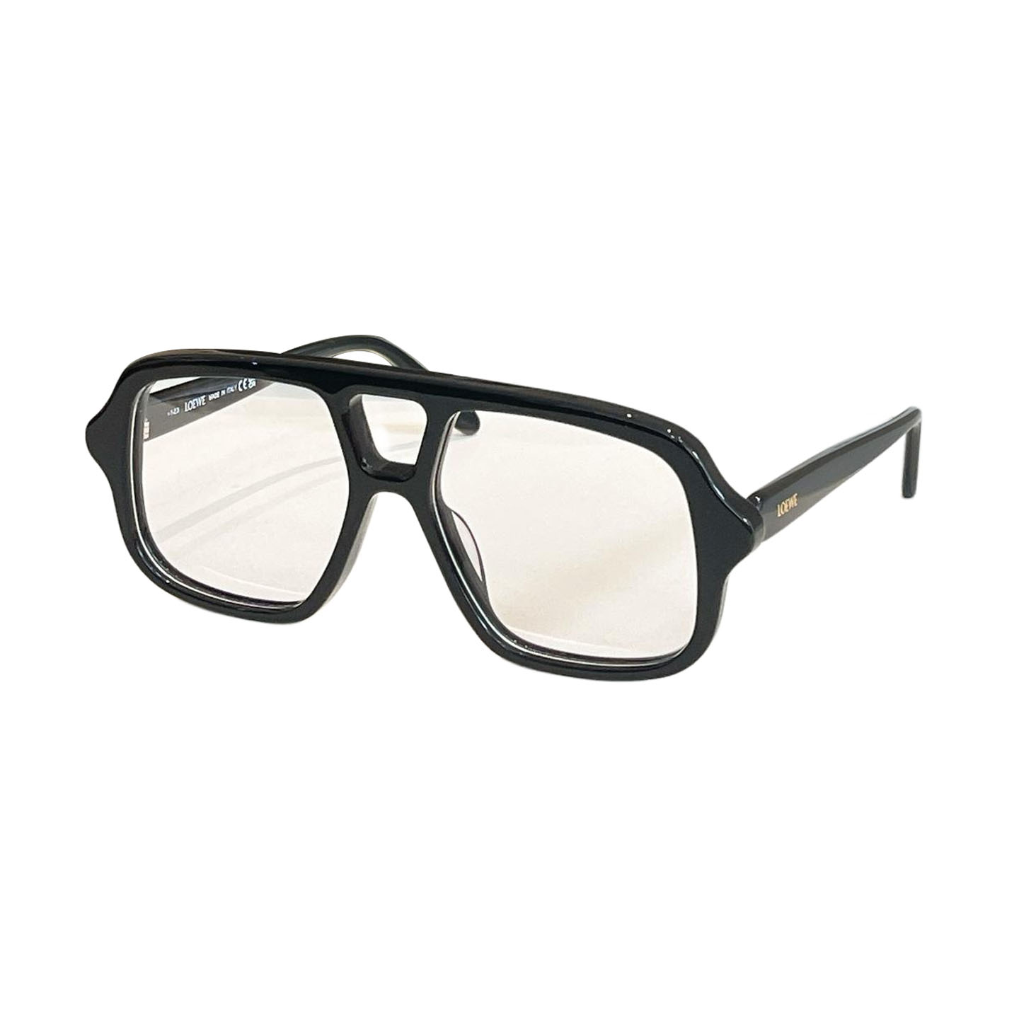 Óculos Loewe Pilot preto/fulvo/leopardo/marrom/transparente Tamanho 54口14-140