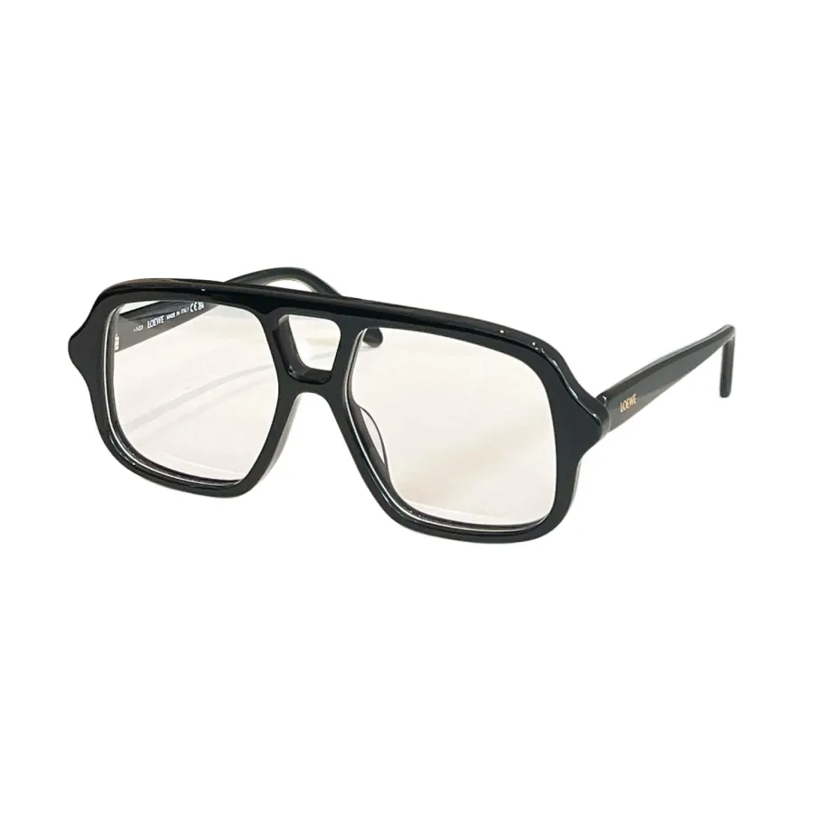 Loewe Pilot glasses black/tawny/leopard/brown/transparent color Size 54口14-140