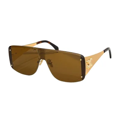 Celine Mask glasses black gold/blue/purple/brown/black silver/gold white color Size 57口17-142