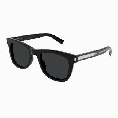 Saint Laurent square frame glasses black silver/black brown/black tawny/olive/brown color Size 52口19-140