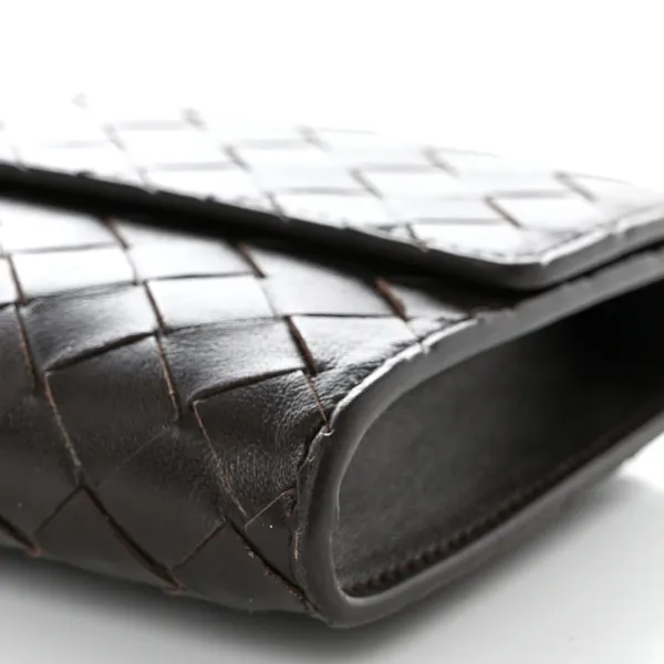 Bottega Veneta Long Intrecciato Andiamo Top Handle Clutch Fondant Nappa Leather Gold Hardware - Image 5