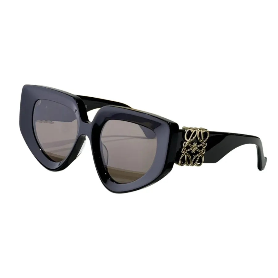 Loewe glasses grey/pink/tawny/leopard black/leopard brown/black silver/black gold/black brown color Size 51口19-145