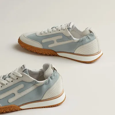 HERMES Jet Sneakers Blue Sports Shoes