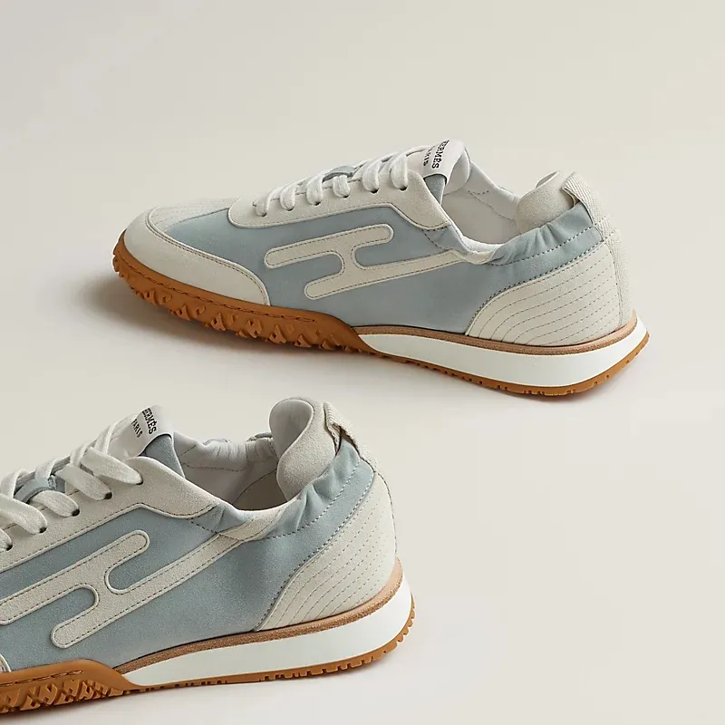 HERMES Jet Sneakers Blue Sports Shoes
