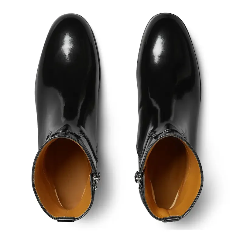 Gucci black ankle boots