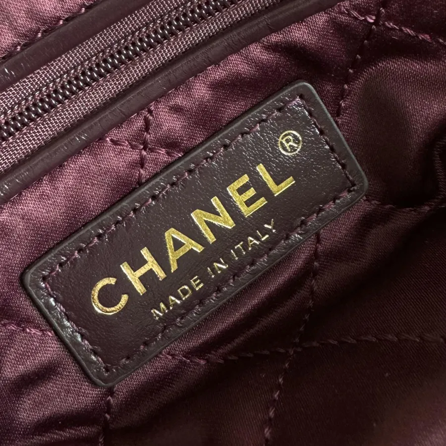 Chanel 22bags Wine Red / Mint green Shoulder Bags