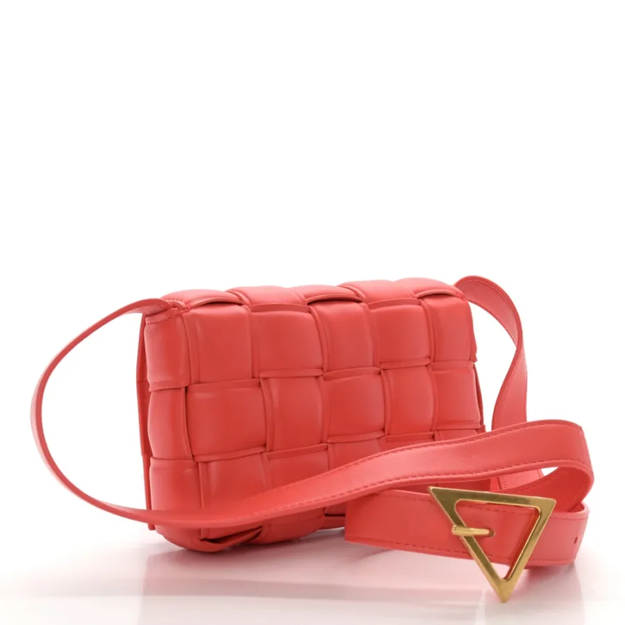 Bottega Veneta Maxi Intrecciato Padded Cassette Crossbody Bag Sunburst Nappa Leather