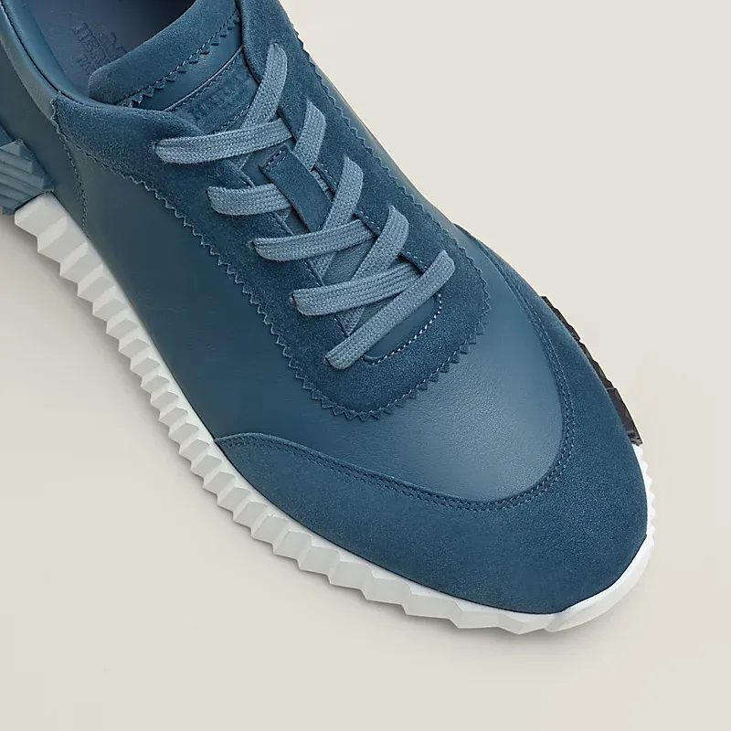 HERMES Blue Sneakers Bouncing Sports Shoes