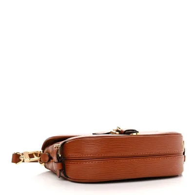 Louis Vuitton Saumur BB Cognac Epi Leather Brass Hardware