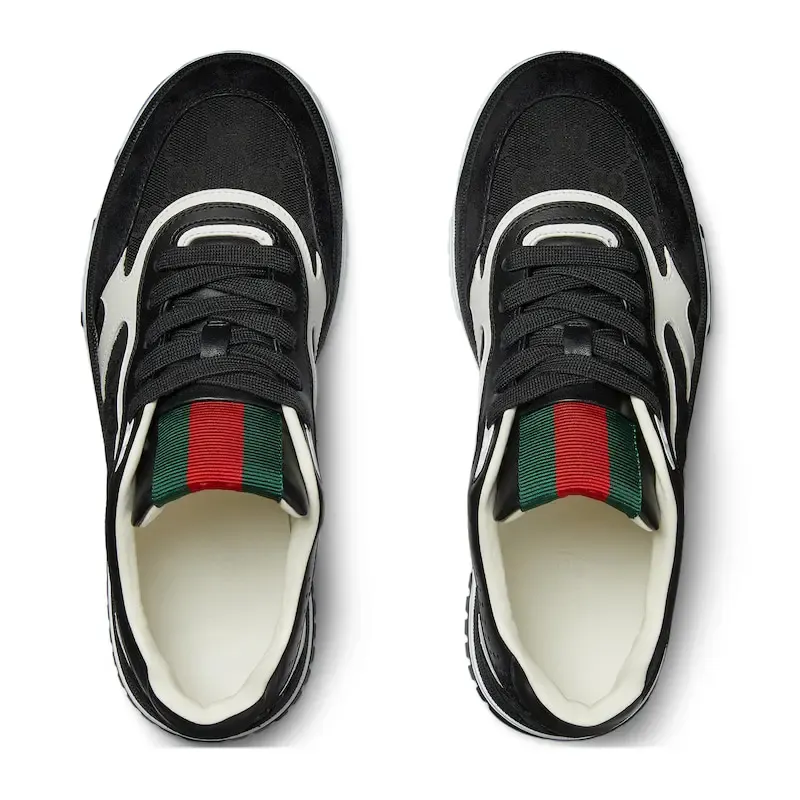 Gucci Re Web series women's sports shoes black Sneakers