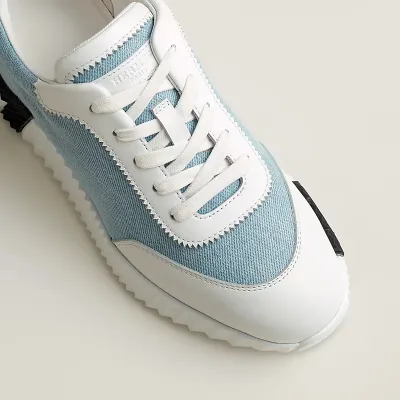HERMES Blue Sneakers Bouncing Sports Shoes
