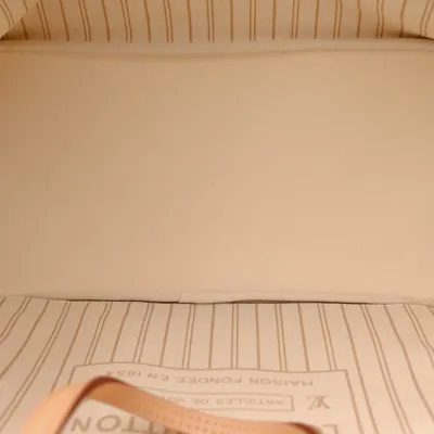 Louis Vuitton Neo Neverfull MM Damier Azur Canvas Beige Interior