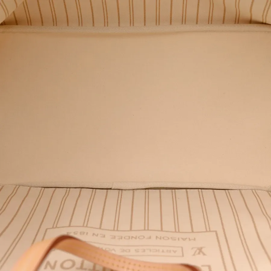 Louis Vuitton Neo Neverfull MM Damier Azur Canvas Beige Interior