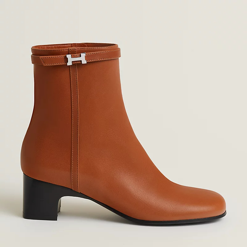 HERMES Imperial Brown botas de tornozelo