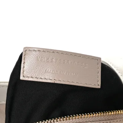 Saint Laurent Medium Le 5 À 7 Hobo Crema Soft Smooth Calfskin Leather Gold Hardware