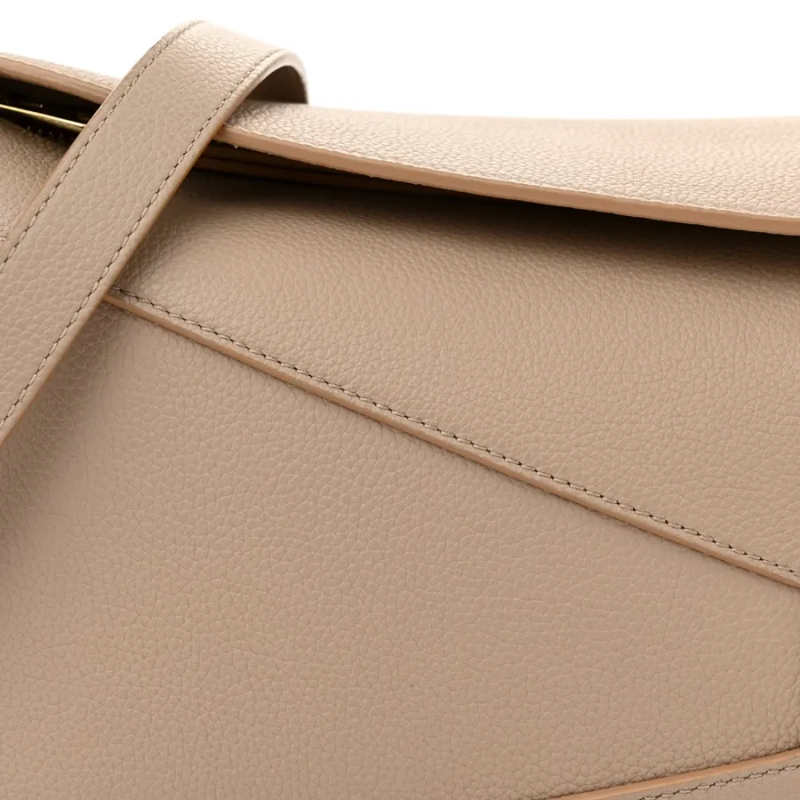 Loewe Puzzle Edge Bag Small Sand Grained Calfskin Leather