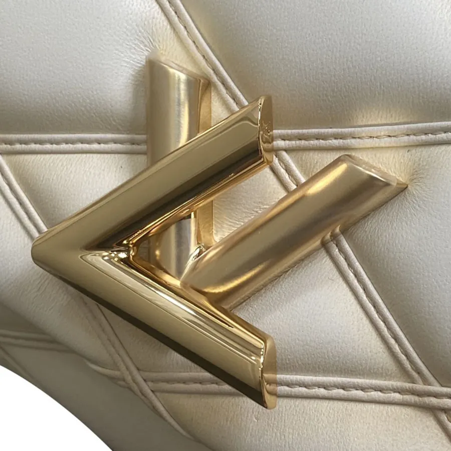 Louis Vuitton GO-14 MM White/Black/Navy Blue/Grey/Pink Lambskin Leather Gold Hardware