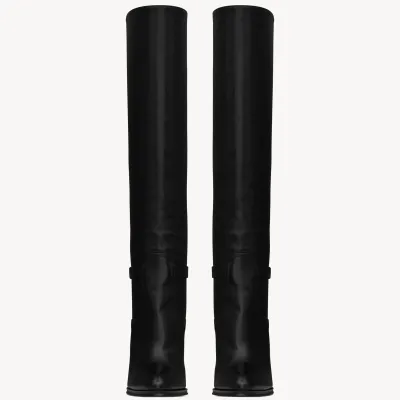 Yves Saint Laurent Black leather boots