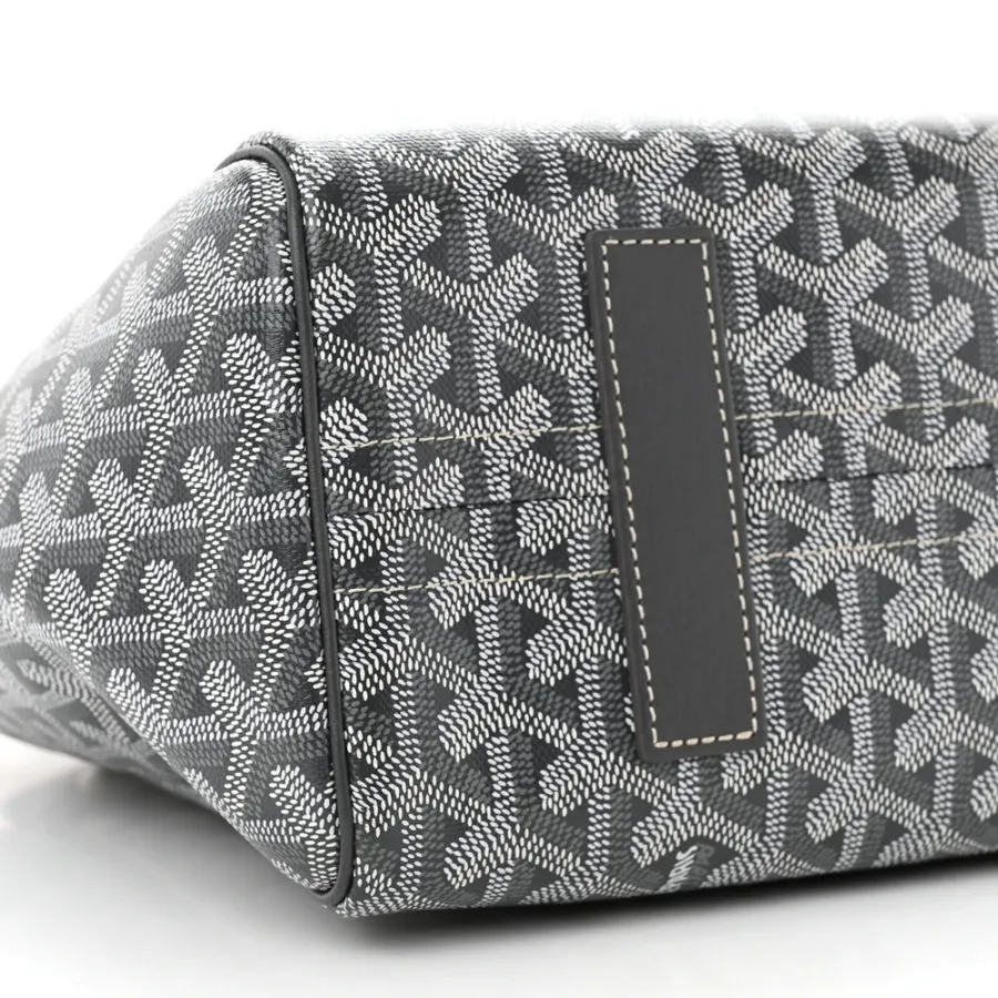 Goyard Rouette Tote PM Grey Goyardine Canvas